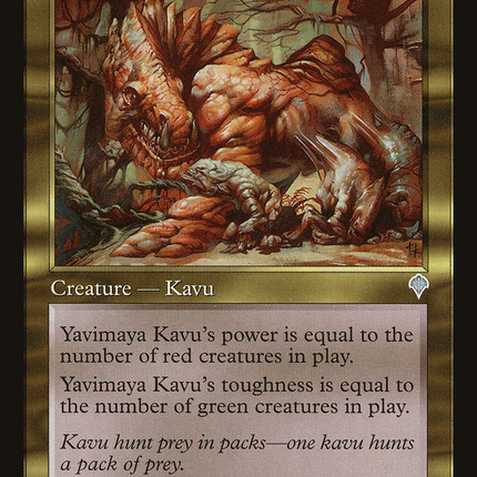 Yavimaya Kavu (INV-291) - Invasion