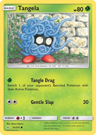 Tangela/214  - Reverse Holofoil SM  Unbroken Bonds - Common