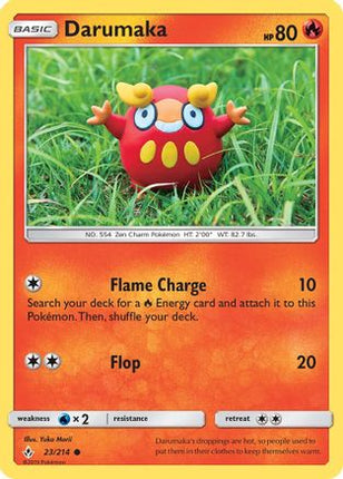 Darumaka 023/214  - Reverse Holofoil SM  Unbroken Bonds - Common