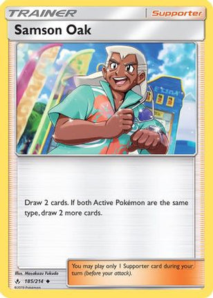 Samson Oak 185/214  SM  Unbroken Bonds - Uncommon