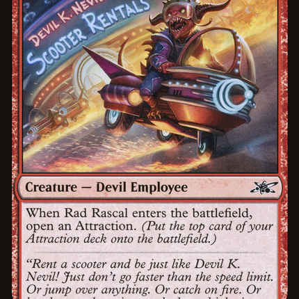 Rad Rascal (UNF-121) - Unfinity Foil