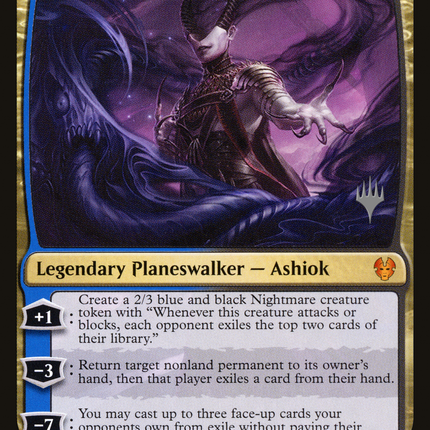 Ashiok, Nightmare Muse (PPTHB-208) - Theros Beyond Death Promos Foil