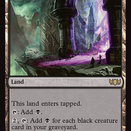 Crypt of Agadeem (TDC-354) - Commander: Tarkir: Dragonstorm