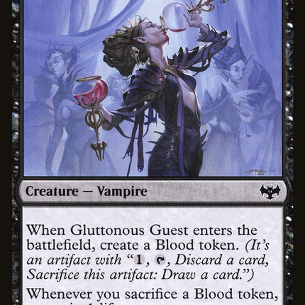 Gluttonous Guest (VOW-114) - Innistrad: Crimson Vow Foil