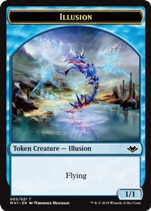 Illusion // Elemental (009) Double-Sided Token (MH1-5 // 9) - Modern Horizons