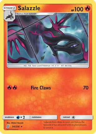 Salazzle (34)/236  SM  Unified Minds - Rare