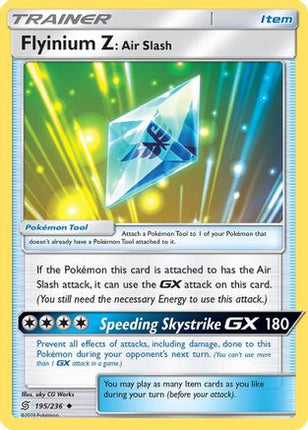 Flyinium Z: Air Slash/236  SM  Unified Minds - Uncommon