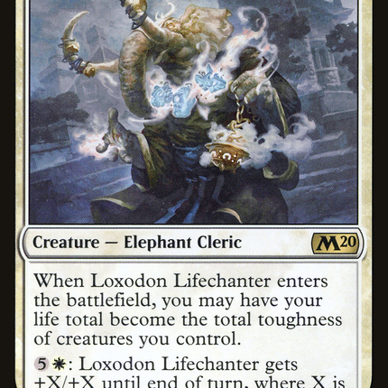 Loxodon Lifechanter (M20-027) - Core Set 2020 Foil