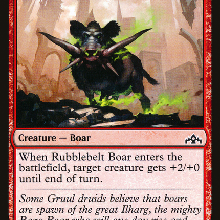 Rubblebelt Boar (GRN-114) - Guilds of Ravnica