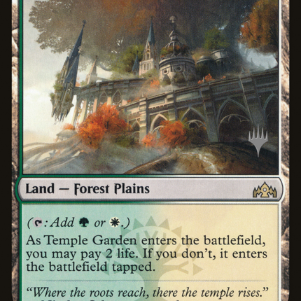 Temple Garden (PPELD-258) - Guilds of Ravnica Promos Foil