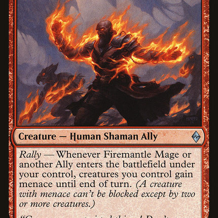 Firemantle Mage (BFZ-145) - Battle for Zendikar