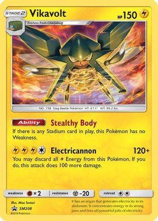 Vikavolt SM208/248  - Holofoil SM Promos - Promo