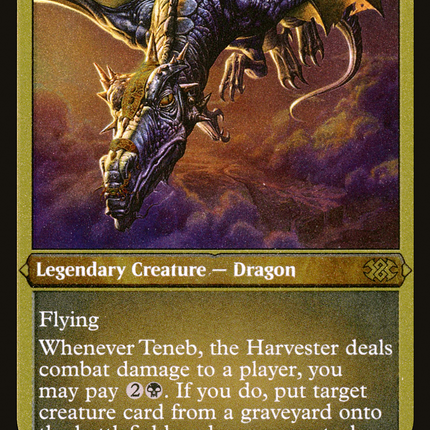 Teneb, the Harvester (Foil Etched) (2X2-543) - Double Masters 2022 Foil