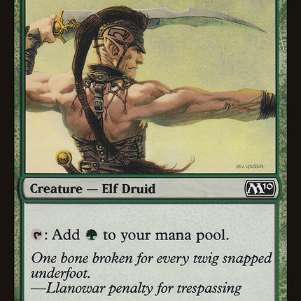 Llanowar Elves (M10-189) - Magic 2010