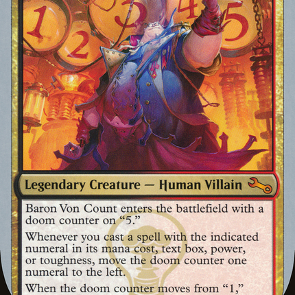 Baron Von Count (UST-127) - Unstable
