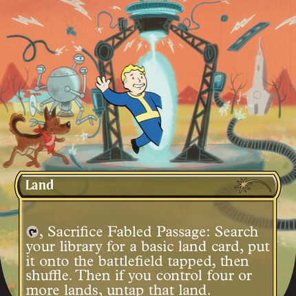 Fabled Passage (SLD-1534) - Secret Lair Drop (Borderless)