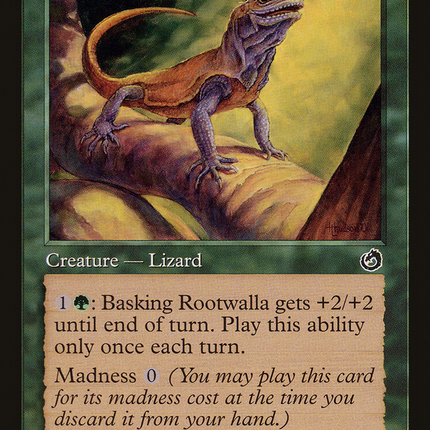 Basking Rootwalla (TOR-121) - Torment