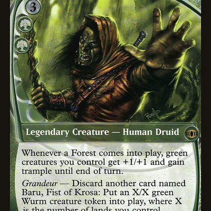 Baru, Fist of Krosa (FUT-142) - Future Sight Foil