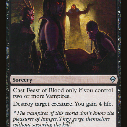 Feast of Blood (ZEN-088) - Zendikar Foil
