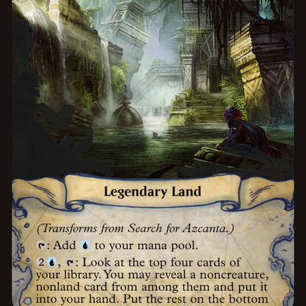 Search for Azcanta // Azcanta, the Sunken Ruin (XLN-074) - Ixalan: (compasslanddfc)