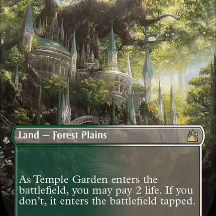 Temple Garden (RVR-300) - Ravnica Remastered (Borderless)