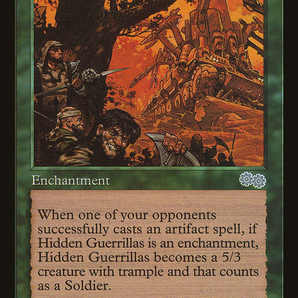 Hidden Guerrillas (USG-261) - Urza's Saga