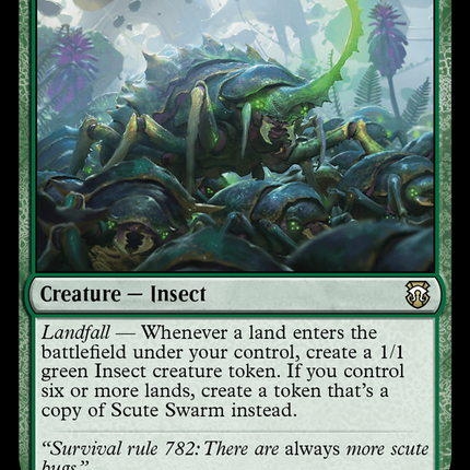 Scute Swarm (M3C-245) - Modern Horizons 3 Commander Foil