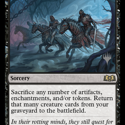 Lich-Knights' Conquest (PPWOE-096) - Wilds of Eldraine Promos Foil