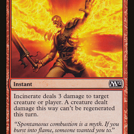 Incinerate (M12-146) - Magic 2012