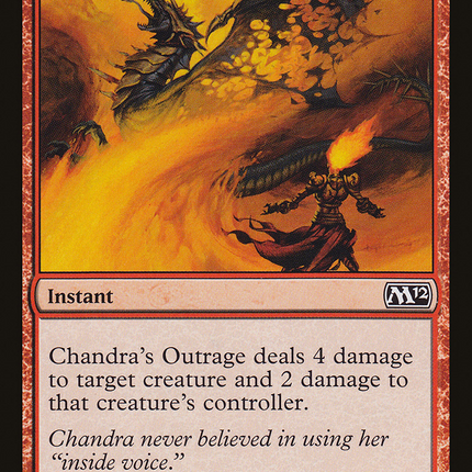Chandra's Outrage (M12-125) - Magic 2012