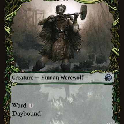 Burly Breaker // Dire-Strain Demolisher (MID-299) - Innistrad: Midnight Hunt: (Showcase, Double Faced Transform)