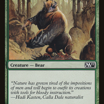 Runeclaw Bear (M11-195) - Magic 2011