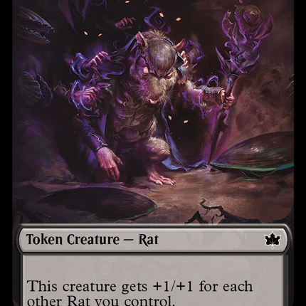 Rat (BLB-013) - Bloomburrow Tokens Foil