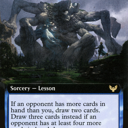 Teachings of the Archaics (STX-299) - Strixhaven: School of Mages: (Extended Art, lesson) Foil