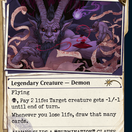 Vilis, Broker of Blood (SLD-1567) - Secret Lair Drop: (Showcase)