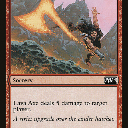 Lava Axe (M14-143) - Magic 2014