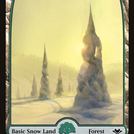 Snow-Covered Forest (MH1-254) - Modern Horizons Foil