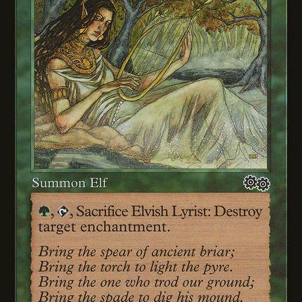 Elvish Lyrist (USG-248) - Urza's Saga