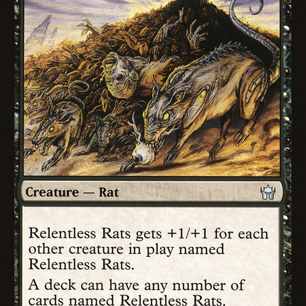 Relentless Rats (5DN-058) - Fifth Dawn Foil
