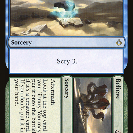 Reason // Believe (HOU-154) - Hour of Devastation Foil