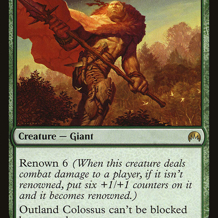 Outland Colossus (ORI-193) - Magic Origins Foil