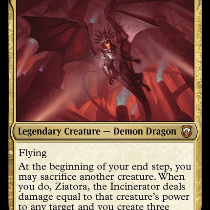 Ziatora, the Incinerator (M3C-279) - Modern Horizons 3 Commander Foil