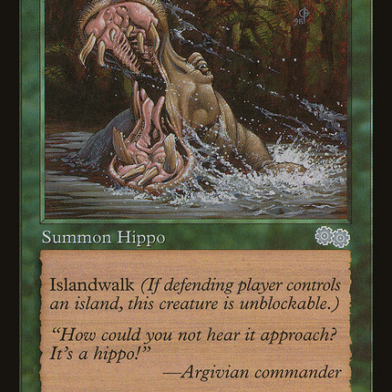 Bull Hippo (USG-239) - Urza's Saga
