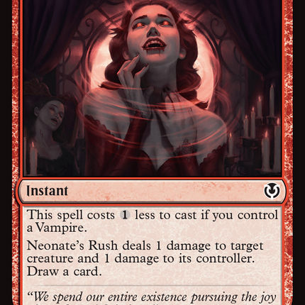 Neonate's Rush (INR-166) - Innistrad Remastered Foil