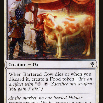 Bartered Cow (ELD-006) - Throne of Eldraine Foil