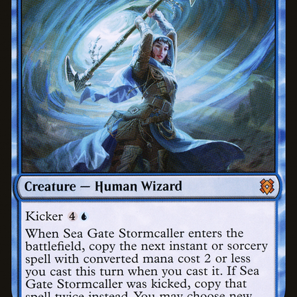 Sea Gate Stormcaller (ZNR-077) - Zendikar Rising Foil