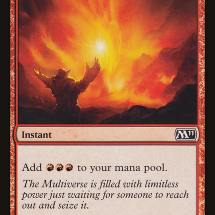 Pyretic Ritual (M11-153) - Magic 2011