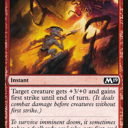 Sure Strike (M19-161) - Core Set 2019 Foil