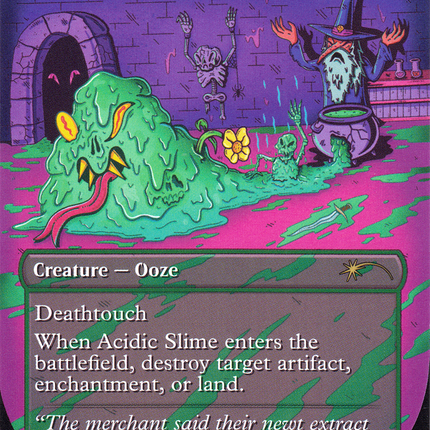 Acidic Slime (SLD-134) - Secret Lair Drop (Borderless)