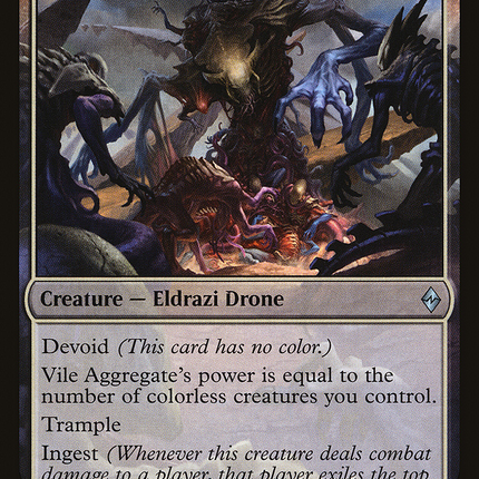 Vile Aggregate (BFZ-137) - Battle for Zendikar: (devoid) Foil